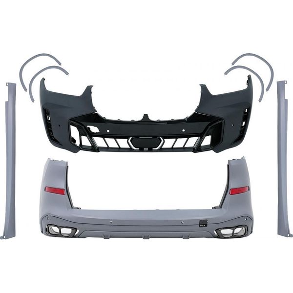 Bodykit Per Bmw X5 G05 19-22 Lci 2023+ Sistema Di Scarico Paraurti M-Tech Design.-image