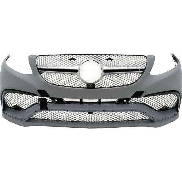 Paraurti Anteriore Per Mercedes Gle Coupé C292 2015-2019 GLE63 Design Griglia Radiatore Pdc.-image