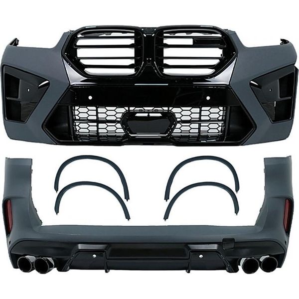 Bodykit Per Bmw X5 G05 Lci 2023+ X5M Design Paraurti Passaruota Terminali Di Scarico.-image