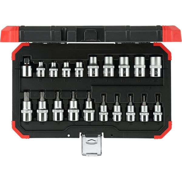Gedore Red R68003020 Set Di Chiavi A Bussola 1/2" Tx 20 Pezzi, 3300045"-image