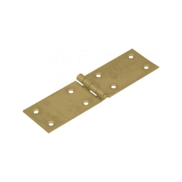 Cerniera Per Cassa Con Perno Rivettato Zincato Giallo 98X25X2,0Mm-image