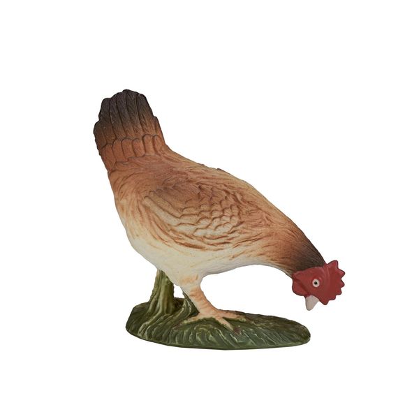 Mojo 387053 Animal Planet Gallina Che Mangia Circa 5 X 2,5 X 4,5 Cm-image