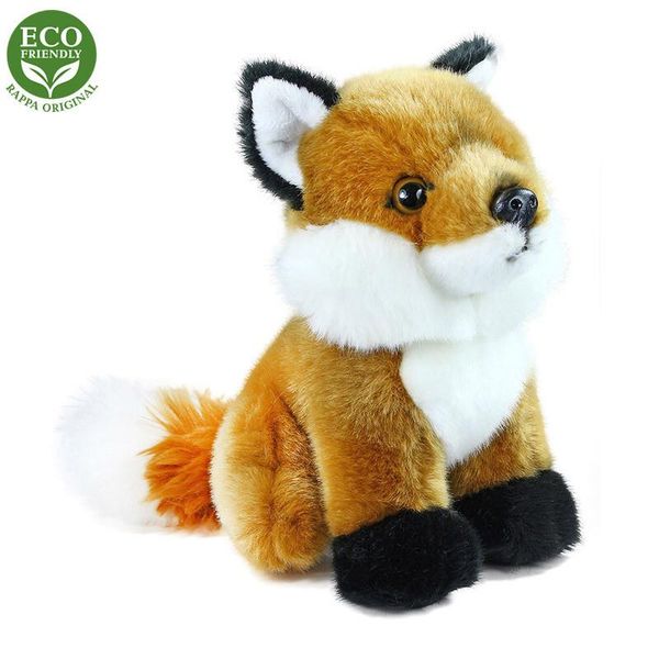Rappa Volpe Di Peluche Seduta 18 Cm ECO-FRIENDLY-image