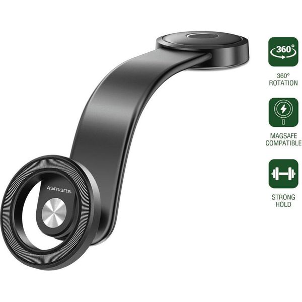 4Smarts 540953 Supporto Supporto Attivo Per Telefono Cellulare/Smartphone Nero (540953)-image