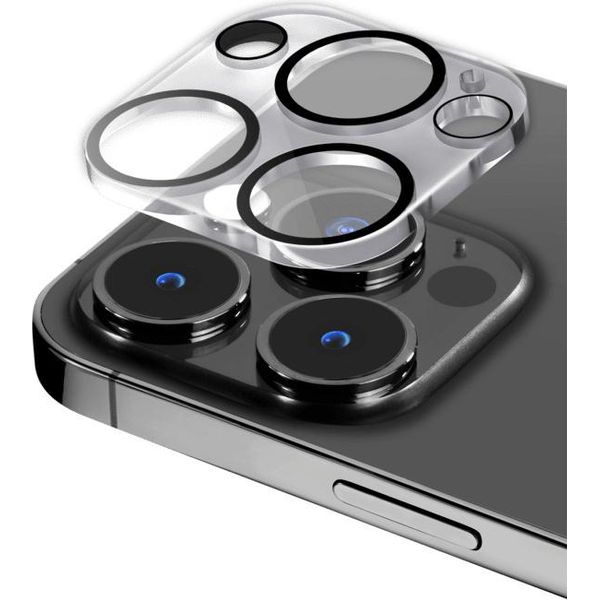 Jaym, Protezione Per Fotocamera In Vetro Temperato 9H Per Apple Iphone 12 Pro Max, Trasparente-image