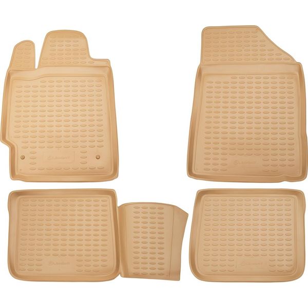 Tappetino Element 3D Per Toyota Camry, 2006-2011, Berlina, 4 Pezzi.-image