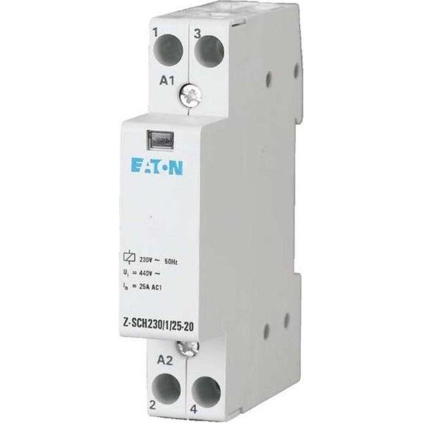 Contattore Di Installazione Eaton 230VAC, 1S+1NC, 25A Z-SCH230/1/25-11 (193886)-image