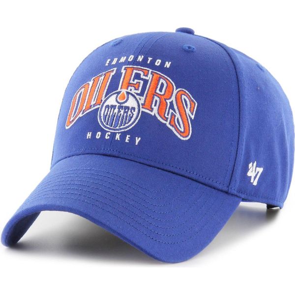 47 Brand Snapback Cap - Broadfield Edmonton Oilers Royal-image