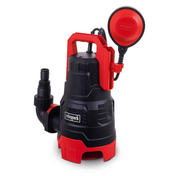Pompa Sommersa Per Acque Reflue Scheppach DWP400 400W | Portata 9000 L/H | Prevalenza 6M Profondità Di Immersione 7M | Granulometria 30Mm | Pompa Sommersa Per Acque Reflue-image