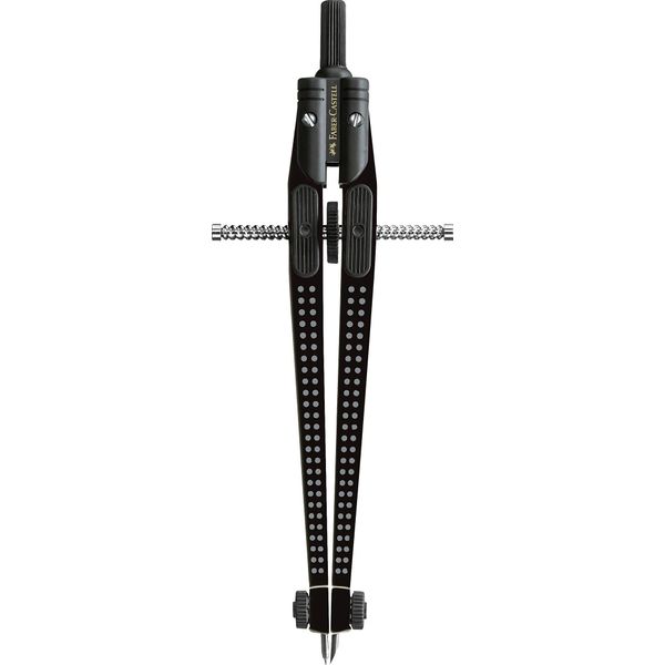 Faber-Castell 174434 Bussola A Regolazione Rapida Grip 2001 Ø 390 Mm 170 Mm Nero(T)-image