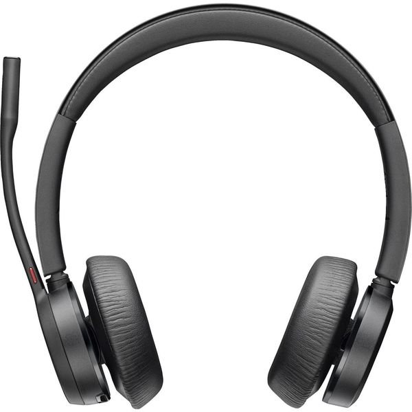 Poly Voyager 4320 Microsoft Teams Certified Usb-C Headset +Bt700 Dongle Fascia Wireless Ufficio/Call Center Usb Type-C Bluetooth Nero-image