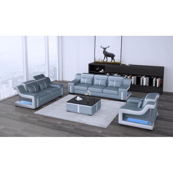 Divano Multifunzionale Divano Imbottito Relax 3+1+1 Posti Divano Seduta Set Divano-image