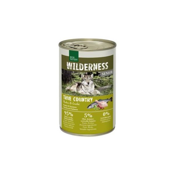 Real Nature Wilderness Senior True Country Huhn & Lachs 12X400 G-image