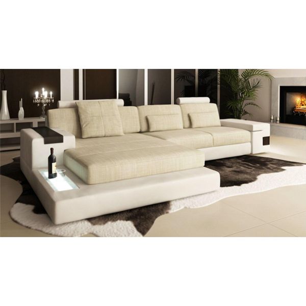 Letto A L Funzione Divano Divani In Similcuoio Divani Divano Letto Design Divano Ad Angolo-image