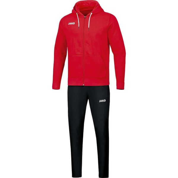 Jako Tuta Da Jogging Da Donna Base Con Cappuccio, Colore:Rosso, Taglia:42-image