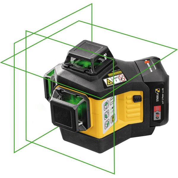 Stabila Lax 600 G, 12-V-System, 7-Pcs (Eu) Multi-Line Laser Self-Levelling Range (Max.): 40 M-image