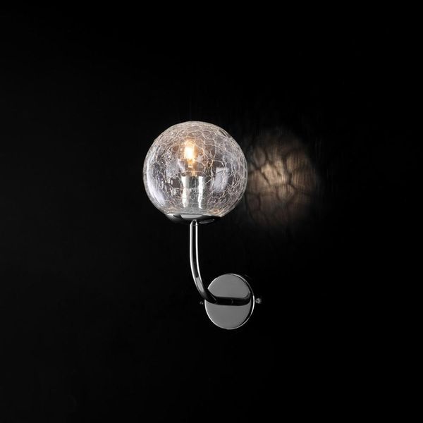 Ikarus Applique In Ferro Cromo Lucido 1 Luce .14 P.20 BL213-AP1-CR-image