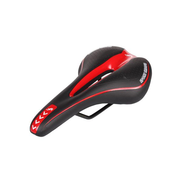 Sella Per Bicicletta Merco Race 1.0 Variante Nero-Rosso 39770-image