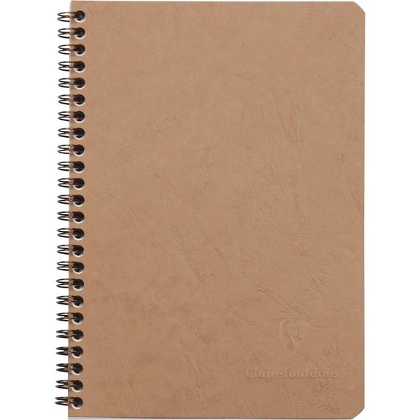 Clairefontaine Quaderno A Spirale Agebag A5 Lin Rd 50 Fogli Br-image