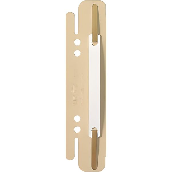 Leitz 6130-00-12 6130 Strisce Di Graffatura A Clip, Pvc, Sabbia, 25 Pezzi-image