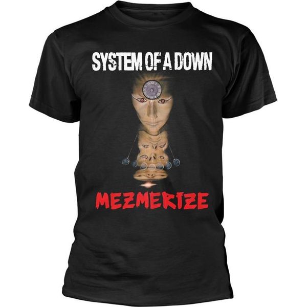 System Of A Down - Maglietta "Mezmerize"" Per Uomo/Donna Unisex PH2978 (Xl) (Nero)"-image