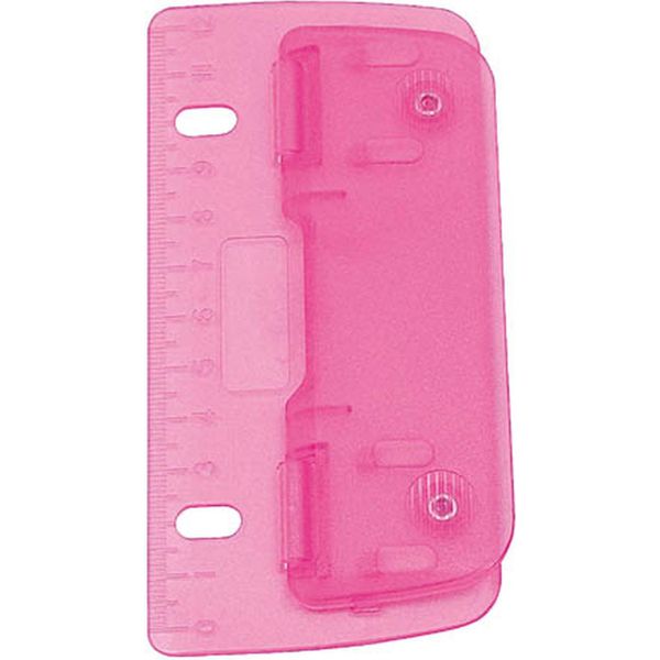 Wedo 67809 Punzone A Foratura Tascabile Per Perforazione Da 8 Cm Plastica Rosa Ghiaccio(T)-image