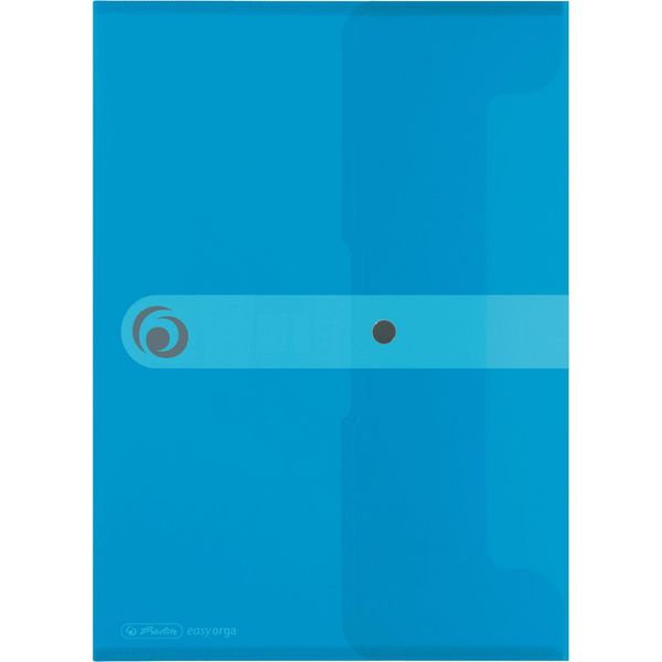 Herlitz Dokumententasche Easy Orga To Go Din A4 Blau Trasparente-image