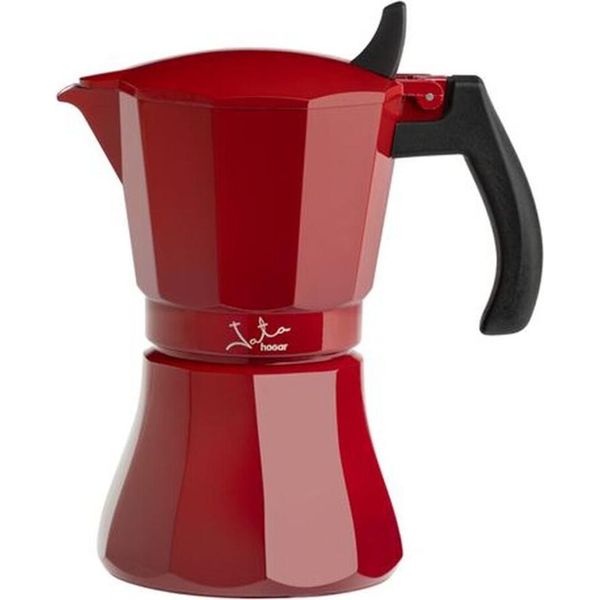 Caffettiera Italiana Jata HCAF2006 Alluminio Rosso (6 Tazze)-image