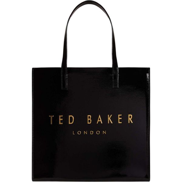 Ted Baker Borsa Shopper Crinkon Crinkle Large Icon Bag Black Nero-image