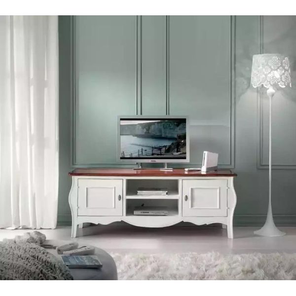 Rtv Design Tv Sideboard Wall Luxury Cassettiera Bianca Mobile Nuovo-image