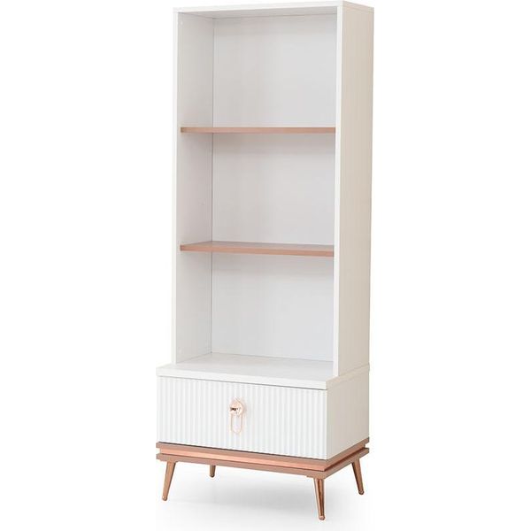 Armadio Bianco Per La Camera Dei Bambini Armadio Di Design A 3 Ante In Legno Nuovo-image
