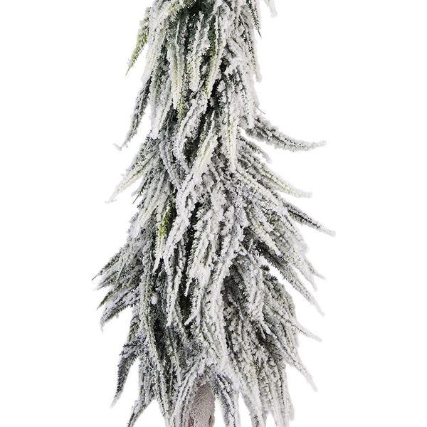 Mini Albero Di Natale Artificiale Clayre & Eef Ø 15X80 Cm Plastica Verde-image