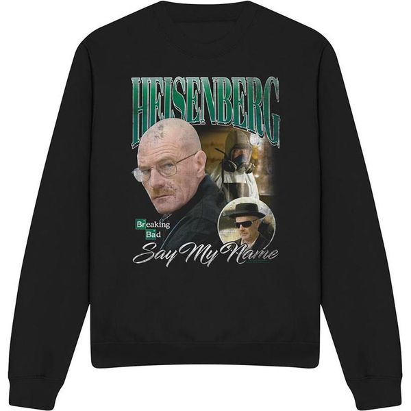 Breaking Bad - Felpa Da Uomo/Donna Unisex TV28801 (L) (Nero)-image