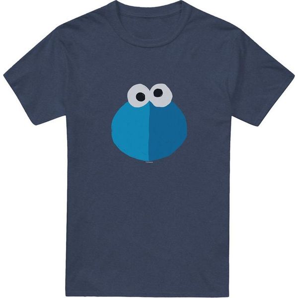 Sesame Street - Maglietta "Grill"" Per Uomo/Donna Unisex, Screziata TV28753 (S) (Navy)"-image