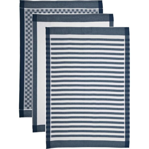 Geschirrtuch Ross "Superior", Blau (Marine, Weiß), B:50Cm H:0,5Cm L:70Cm, 100% Baumwolle, GeschirrtüCher, Geschirrtuch-image