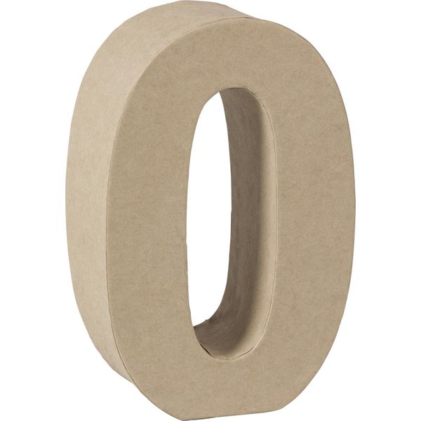 Knorr Prandell 2119293130 Numero 3D "0"" 17,5 X 10,5 X 5,5 Cm Naturale"-image