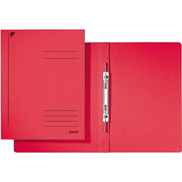 Leitz 3040-00-25 Cucitrice A Spirale - A4, 250 Fogli, Kfm. Pinzatura, Cartone Riciclato, Rosso-image