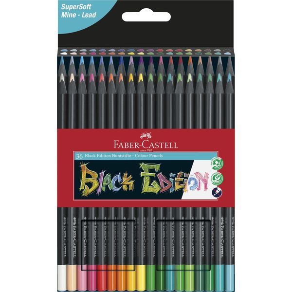 Faber-Castell 116436 Pastello Colorato Multicolore 36 Pz-image
