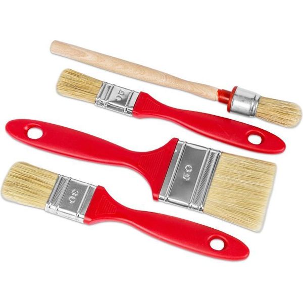 Set Di Pennelli Per Colori E Vernici - 4 Pennelli Universali, NK-203-image