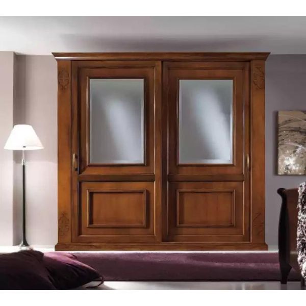 Mobili Classici Armadio Guardaroba Camera Da Letto Di Design Legno Nuovo-image
