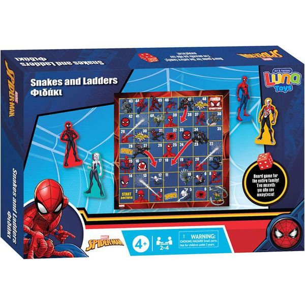 Gioco Da Tavolo Snakes And Ladders Spider-Man-image