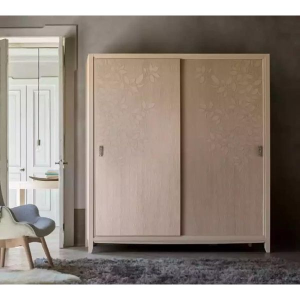 Armadio Armadio Mobili Camera Da Letto Armadi Legno Arredamento Beige-image