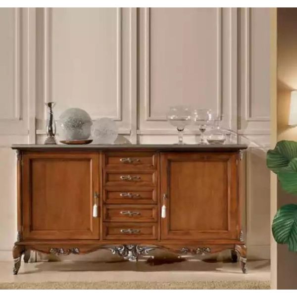 Credenza Credenza Credenza Credenza In Legno Massiccio Soggiorno Italia Mobile-image