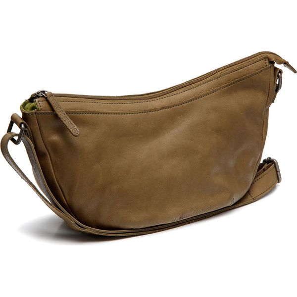 The Chesterfield Brand Pelle Borsa A Tracolla Borsa A Tracolla Clarita Shoulderbag Olive Green Cachi-image