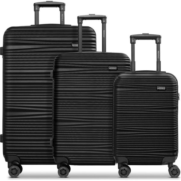 Redolz Carrello Essentials 16 Trolley-Set 3 -Pezzi Black Nero-image