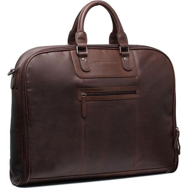 The Chesterfield Brand Pelle Borsa Da Viaggio Travelbag Josh Brown Marrone Scuro-image