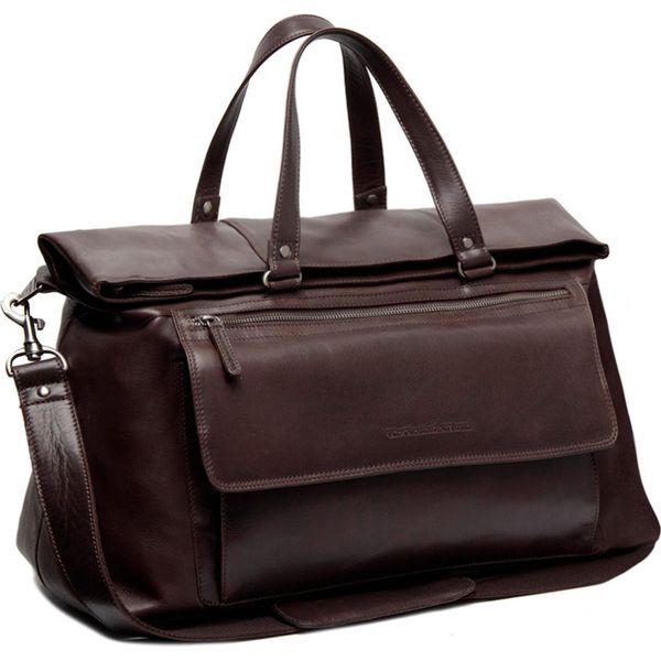 The Chesterfield Brand Borsa Da Viaggio Con Scomparto Per Laptop Lazio Travelbag Brown Marrone Scuro-image