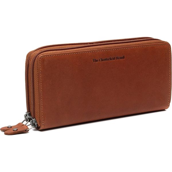 The Chesterfield Brand Pelle Portafoglio Hadley Ladies Wallet Cognac Marrone Chiaro-image