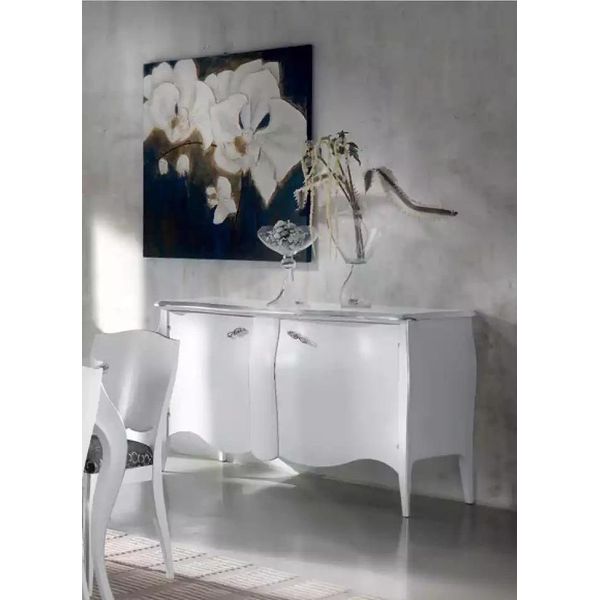Mobile Credenza Mobile In Legno Italia Cassettiera Mobile Nuovo-image