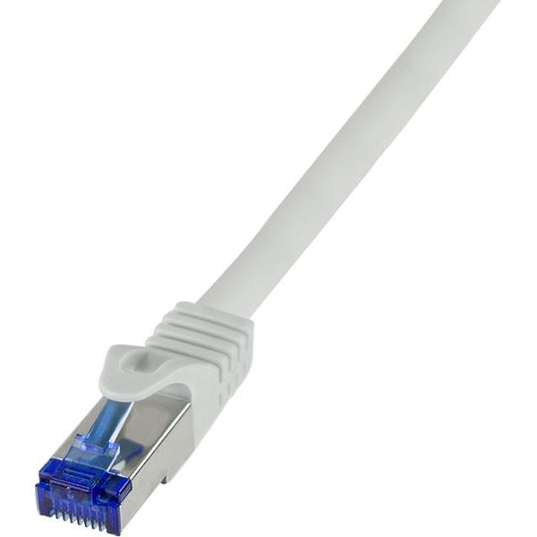 Logilink Professional C6A082S Cavo Patch Logilink Ultraflex, Cat.6A, S/Ftp, 7,5 M, Grigio-image